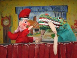 Punch & Judy show children's entertainer Gloucestershire.