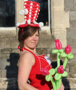 Lucy balloon modeller in Bristol