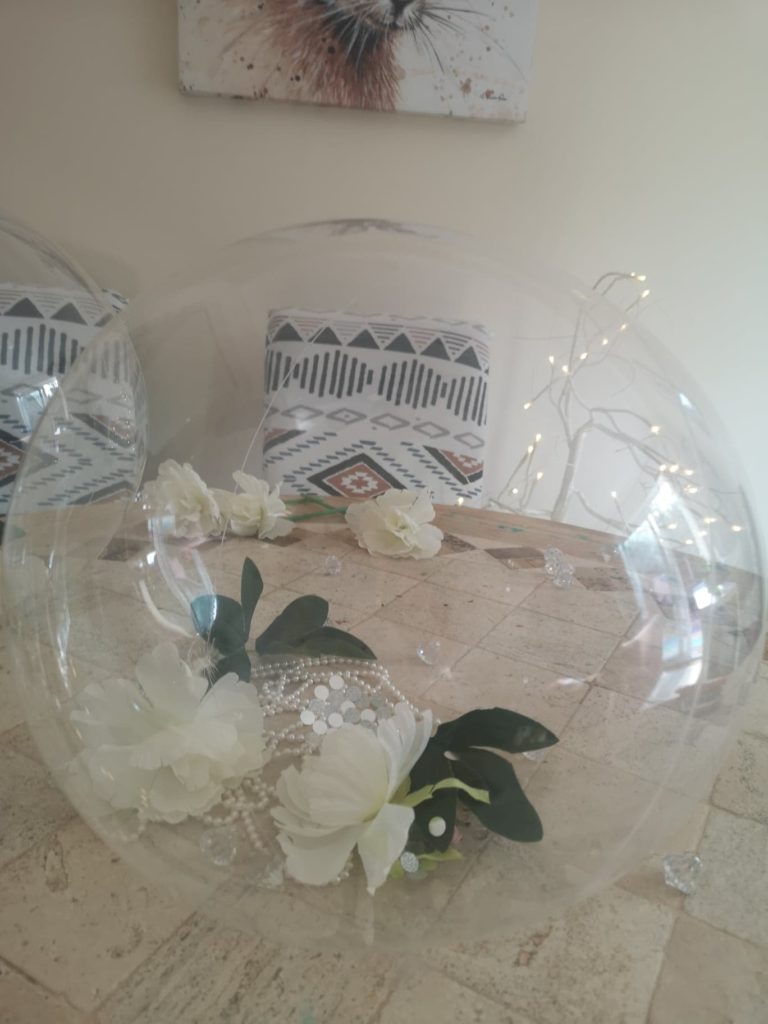 stuffed wedding balloons