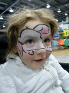Elephant animal face painting