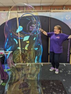 big bubble party entertainer gloucester stroud