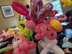unicorn balloon modelling